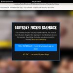 Account Free For Ladyboys Fucked Bareback