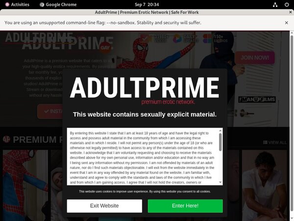 Adultprime User Pass