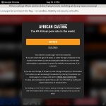 African Casting Discount Form