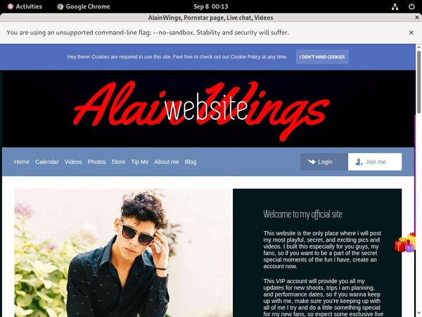 AlainWings Checkout Form