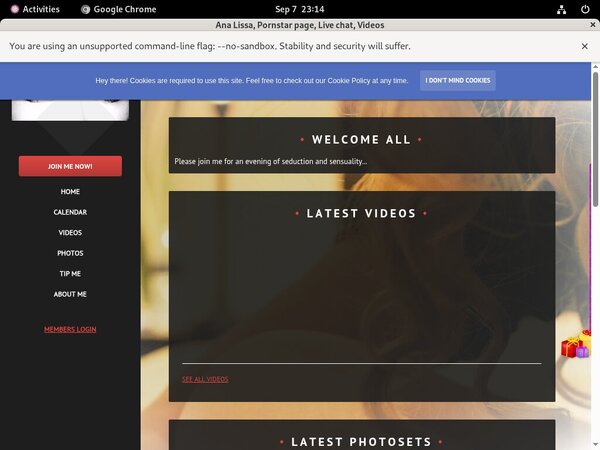 Ana Lissa User And Pass