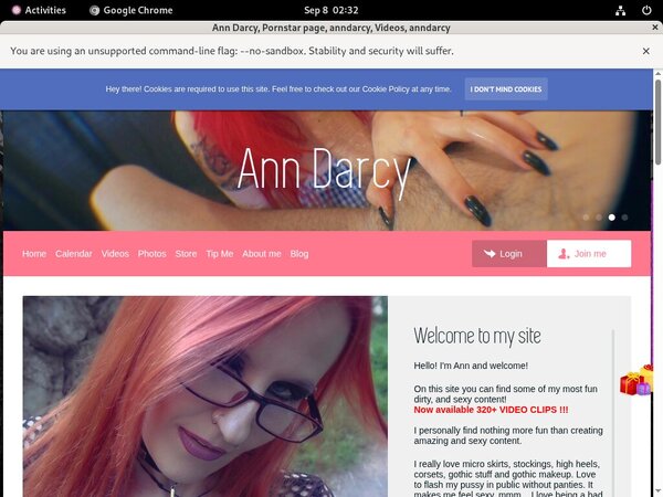 Ann-darcy.com Join