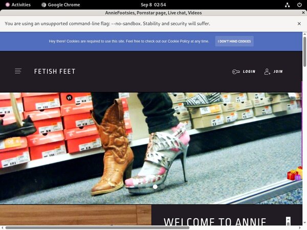 Anniefooties.modelcentro.com Online Videos