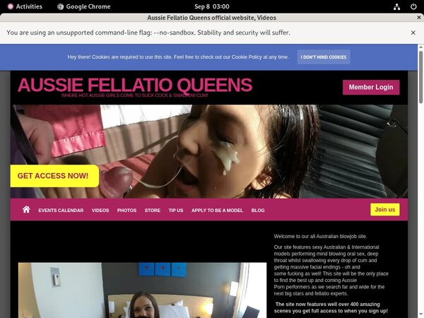 Aussie Fellatio Queens Passwords Forum