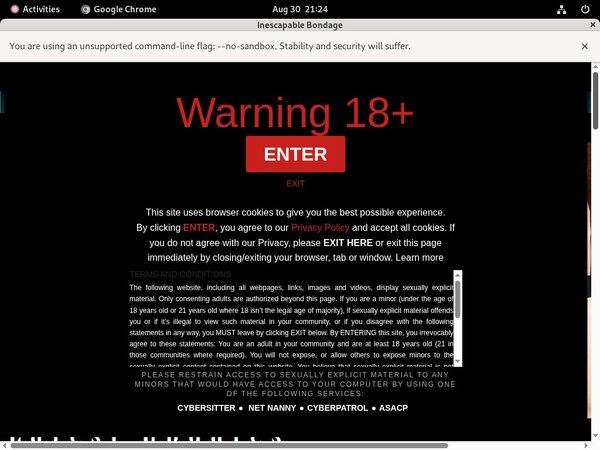 Bondage Inescapable Free Login