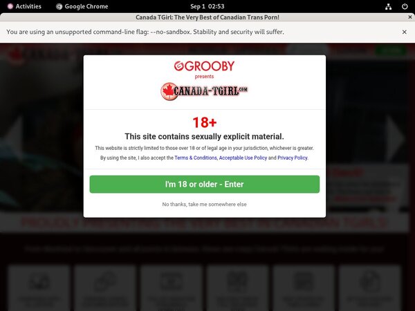 Canadatgirl Trial Membership $1