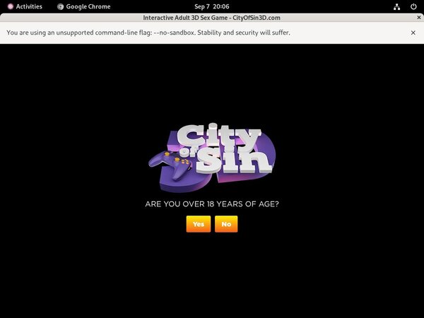 City Of Sin 3D Parola D'ordine Gratuito