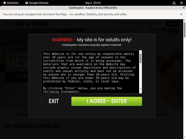 Clubkayden.com With Ukash