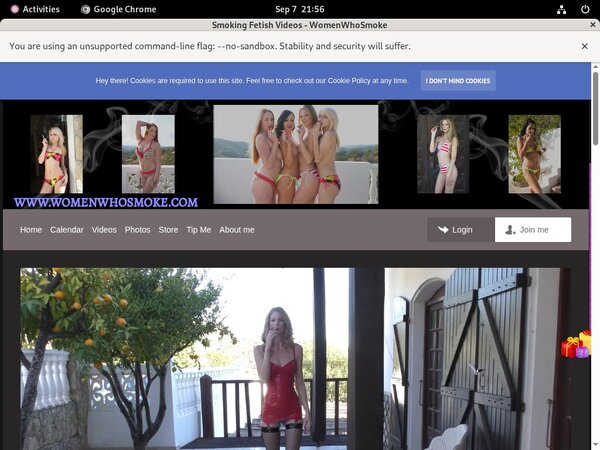 Cracked Womenwhosmoke.com Account