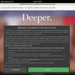 Deeper Free Passwords