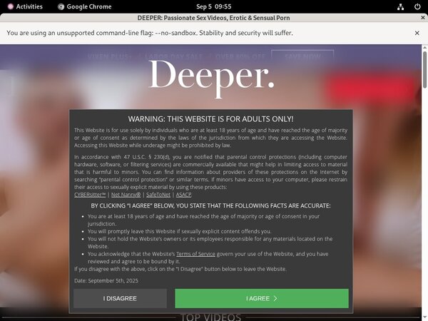 Deeper Yearly Membership