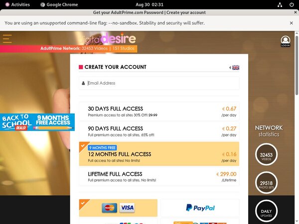 Digital Desire Paysite Review