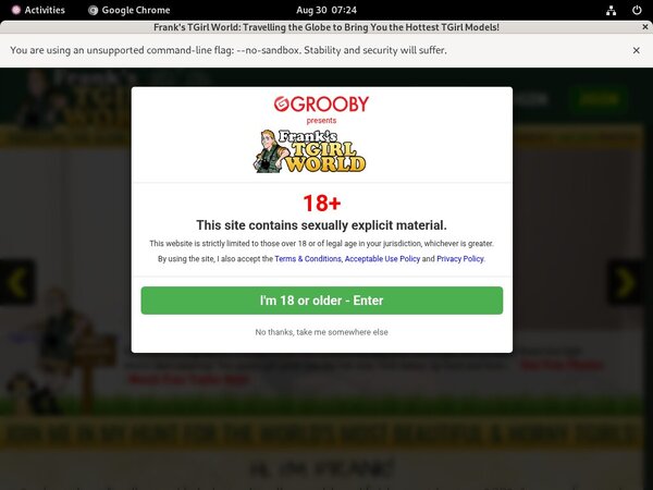 Discount Membership Franks T-Girl World