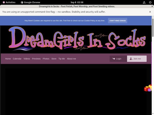 Dreamgirlssocks.com Valid Account