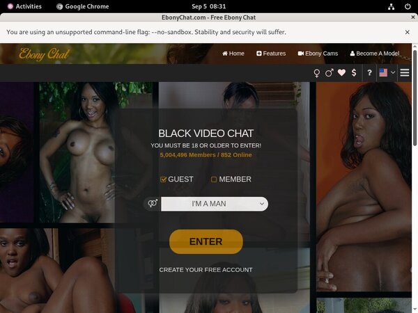 Ebonychat.com Join Form