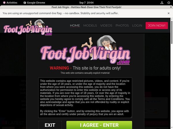 Foot Job Virgin Price