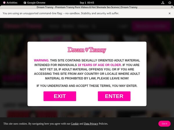Fre Dreamtranny Login And Password
