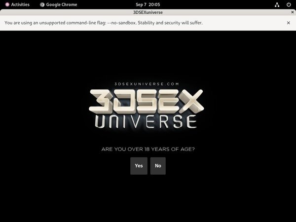 Free 3D SexU Niverse Promo Code