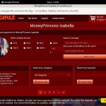 Free Account For Moneyprincess Isabell