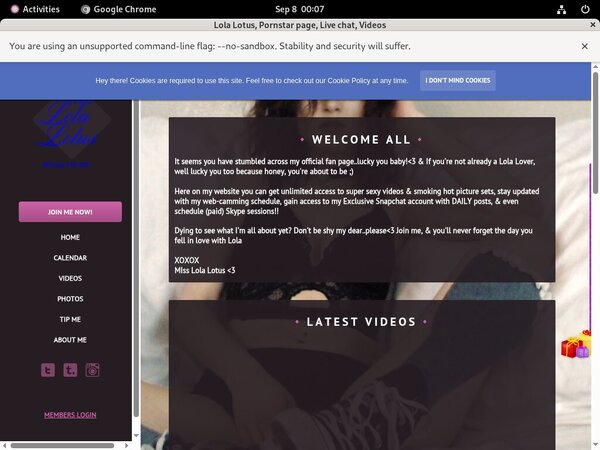 Free Account Of Lola Lotus Free Account Of Lola Lotus