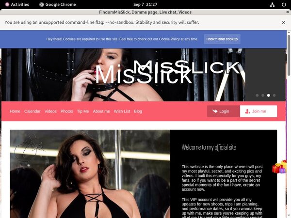 Free Logins FindomMisSlick