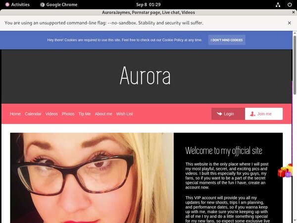 Free Premium Accounts For AuroraJaymes