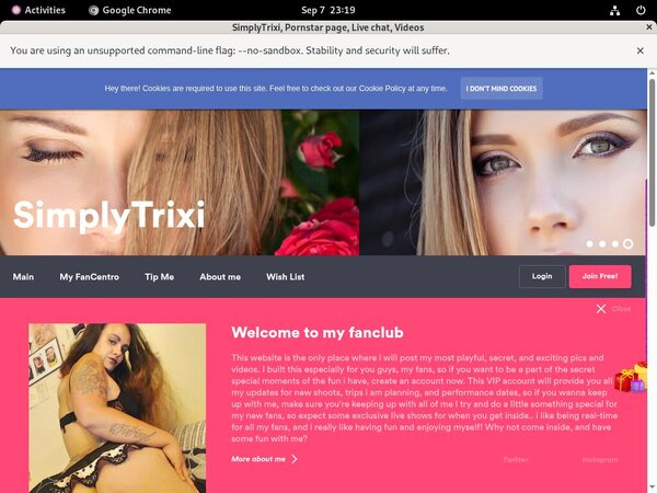 Free SimplyTrixi Premium Account