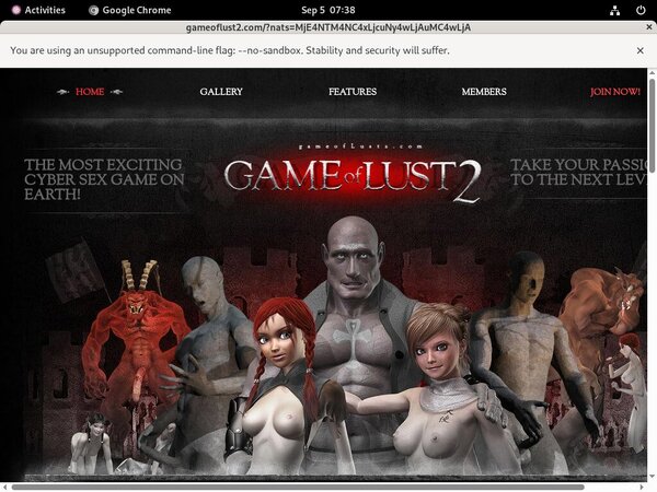 Game Of Lust 2 Porn Account