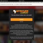 Get African Lesbians Discount Link