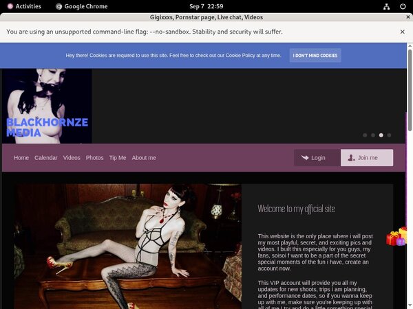 Gigixxxs.modelcentro.com Trial Option