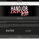Handjob Japan Payment Form