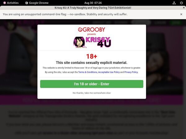 Krissy 4 U Using Pay Pal