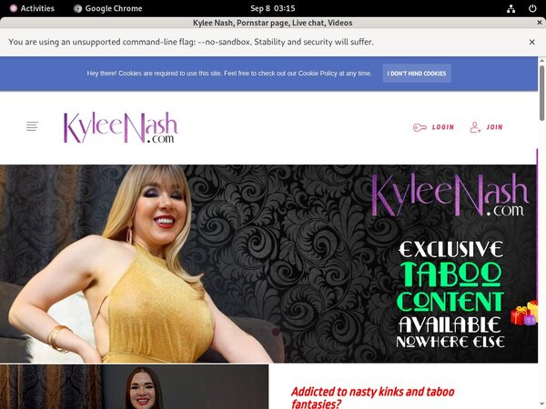 Kyleenash.com Discount Registration