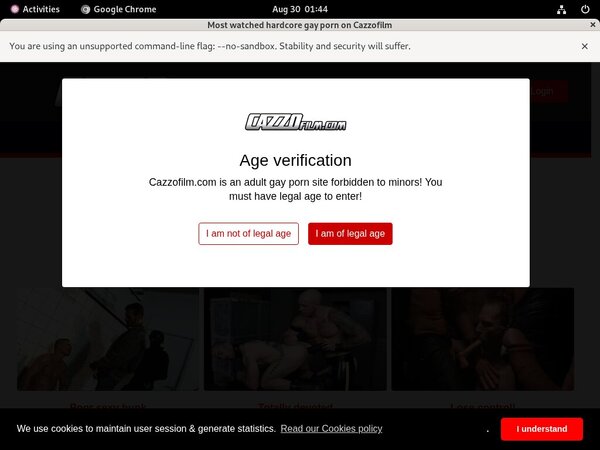 Login For Cazzo