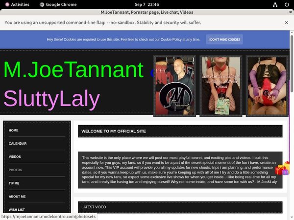 M.JoeTannant Members Discount