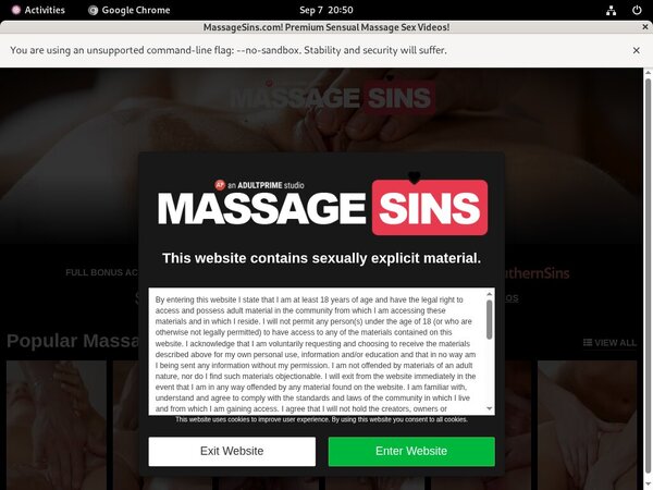 Massage Sins User Name Massage Sins User Name