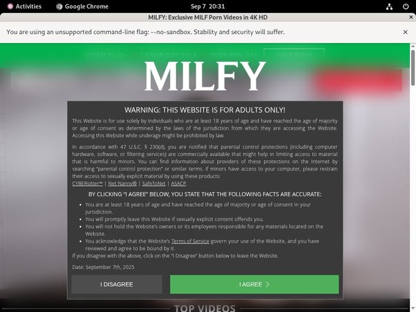 Milfy Dvd