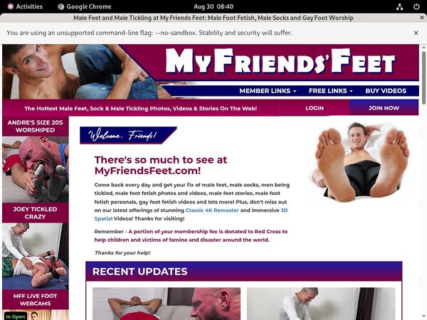 Myfriendsfeet Free Trial Offer