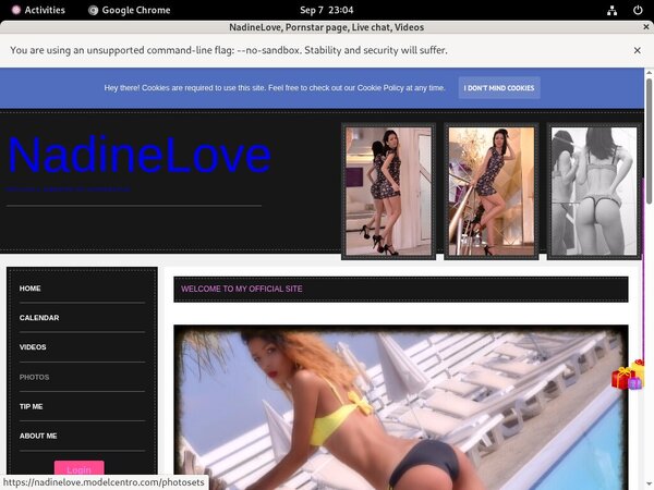 Nadinelove.modelcentro.com Xxx Password