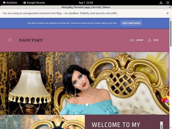 Nancysky.modelcentro.com Sex Tube