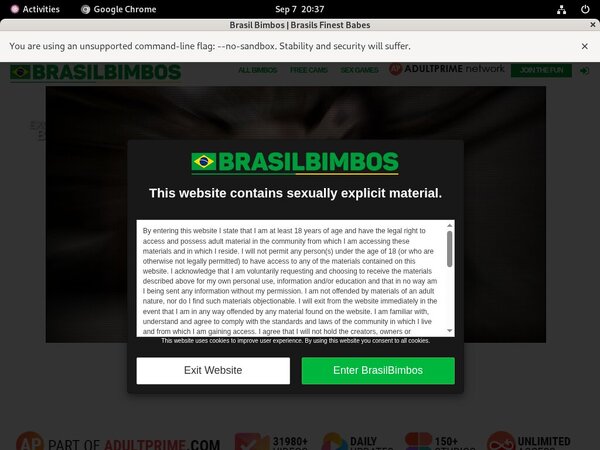New Brasil Bimbos Account