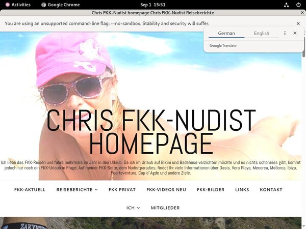 Nudistparadies 1 Day Trial