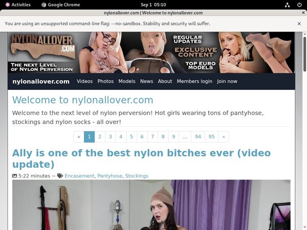Nylonallover.com Live