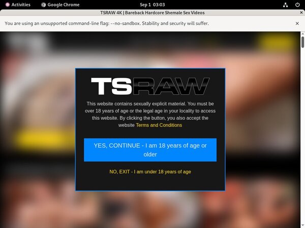 One Time TS Raw Discount