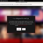 Pass For Club Amateur USA