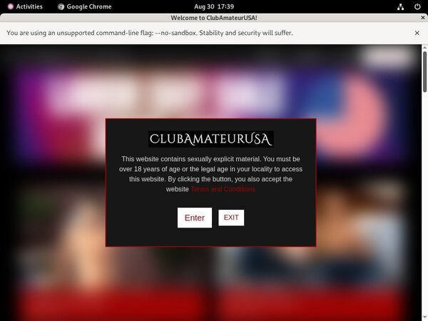 Pass For Club Amateur USA