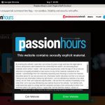 Passion Hours Trial Login