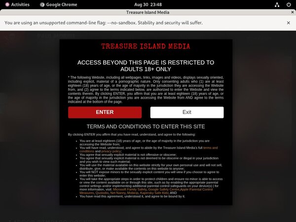 Paul Morris : Treasure Island Media Password And Account