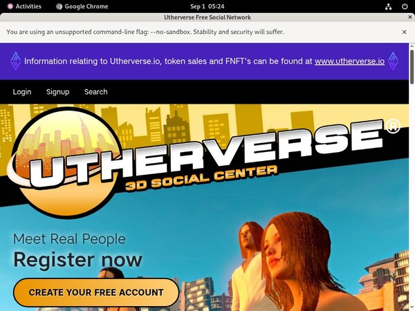 Paypal Utherverse.com