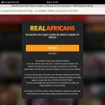 Real Africans Member Login Free